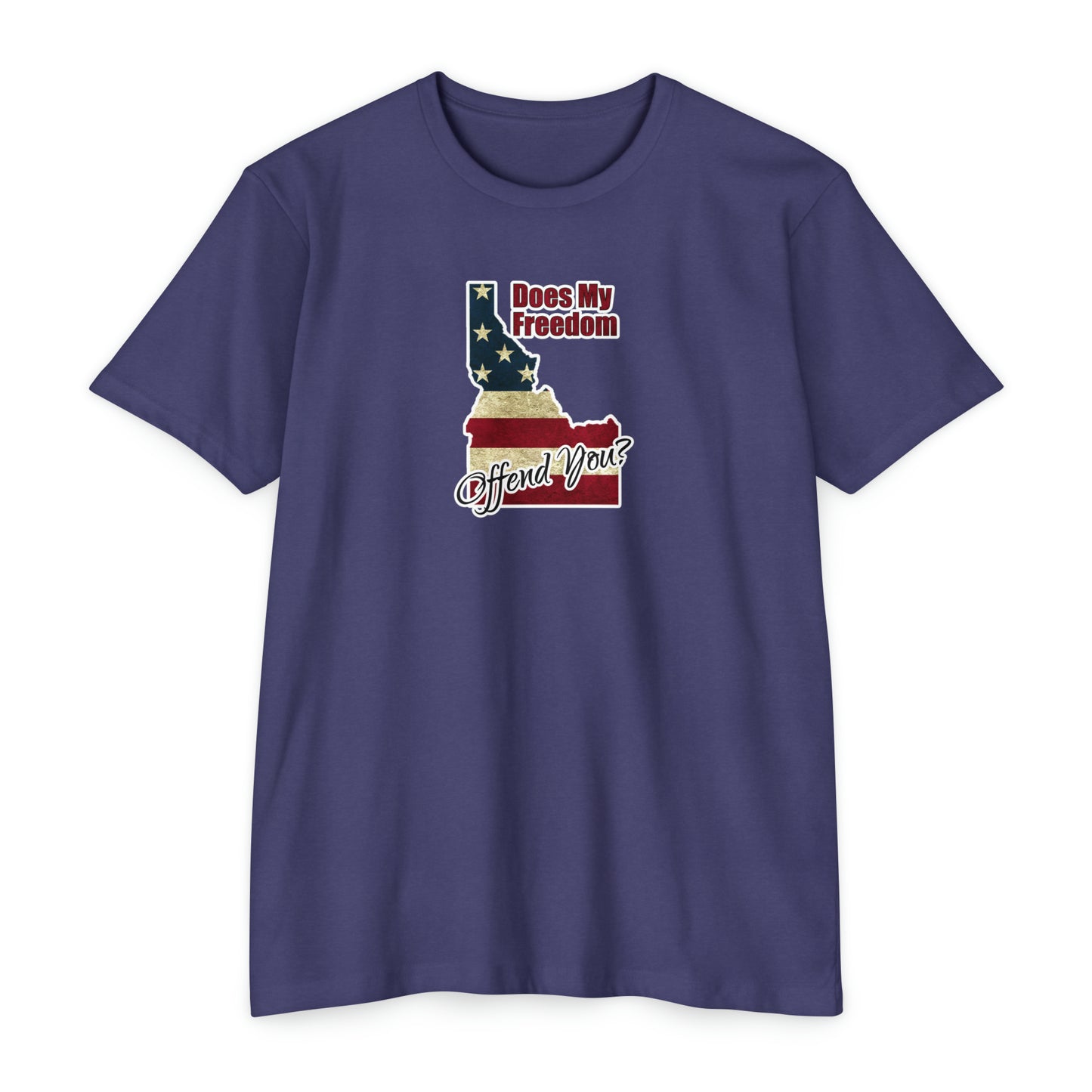 Does My Freedom Offend You - Unisex CVC Jersey T-shirt