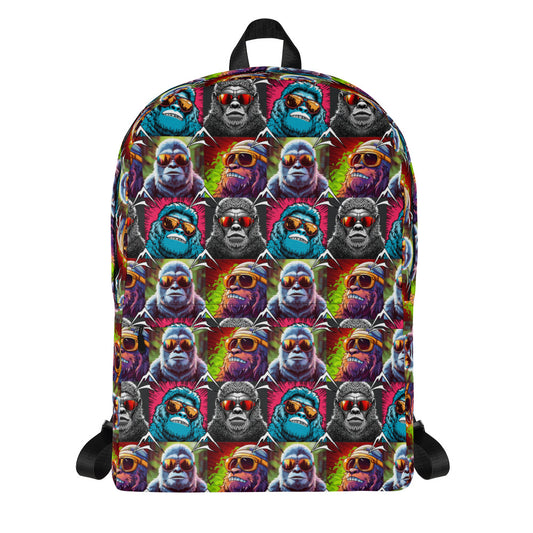 Backpack | PNW Style Bigfoot Pattern