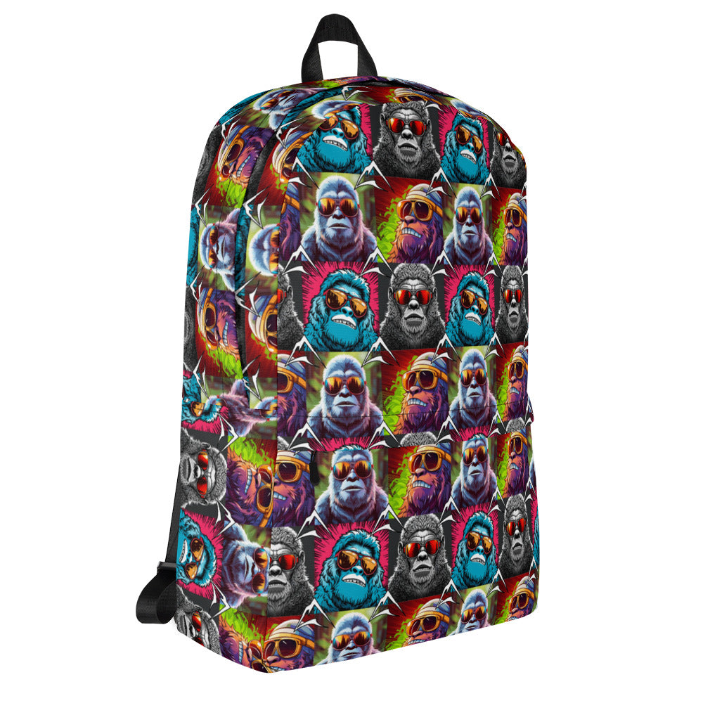 Backpack | PNW Style Bigfoot Pattern