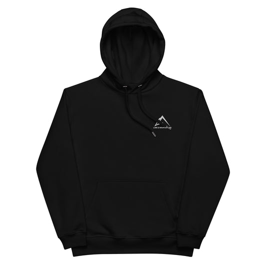 Premium eco hoodie | Lake & Mountain Life Logo