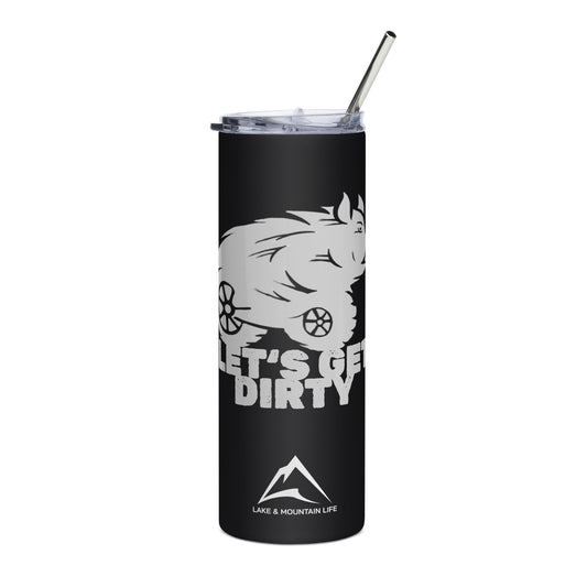 Stainless steel tumbler | Lets Get Dirty