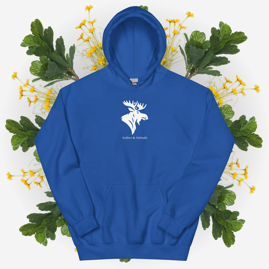 Antlers & Attitude | Unisex Hoodie