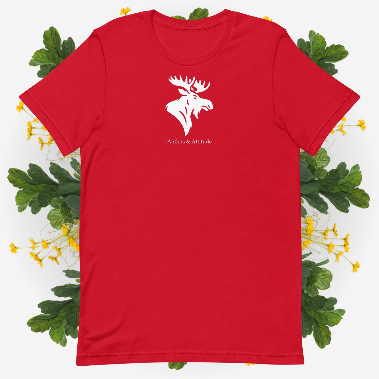 Antlers & Attitude | Unisex t-shirt