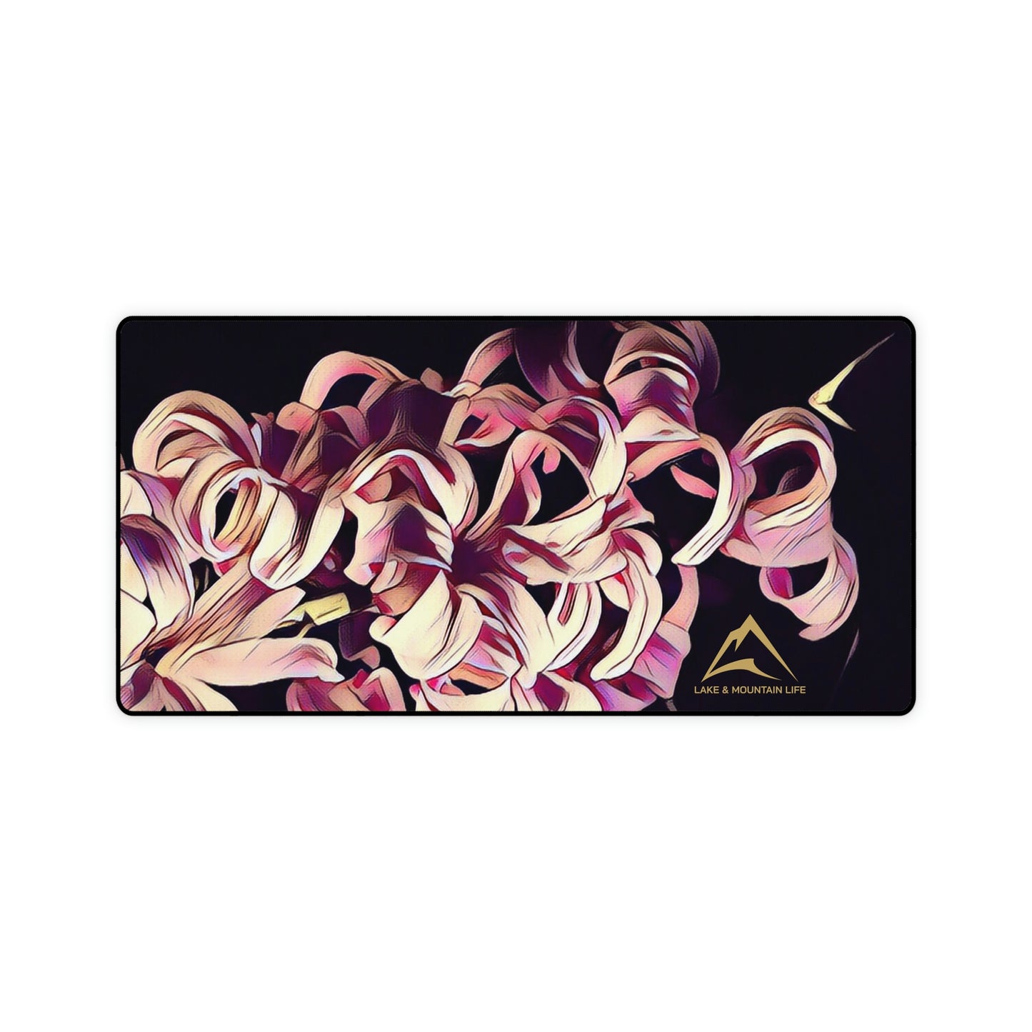 Desk Mat Mouse Pad | Graphic: Floral Beauty